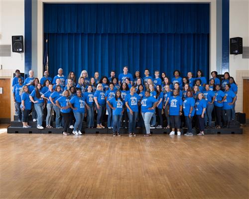  A picture of the staff from Granby Elementary